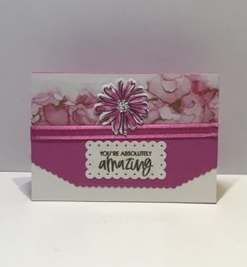 Stampin Up Color and Contour Card