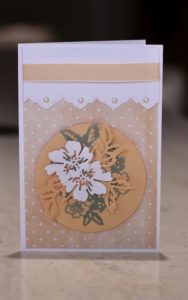 Hand Penned Petal Card 1