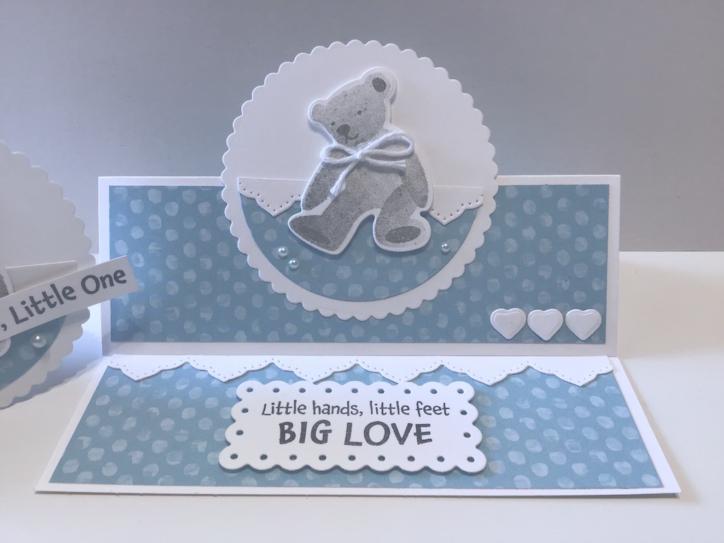 Baby/Christening Fun Fold Card