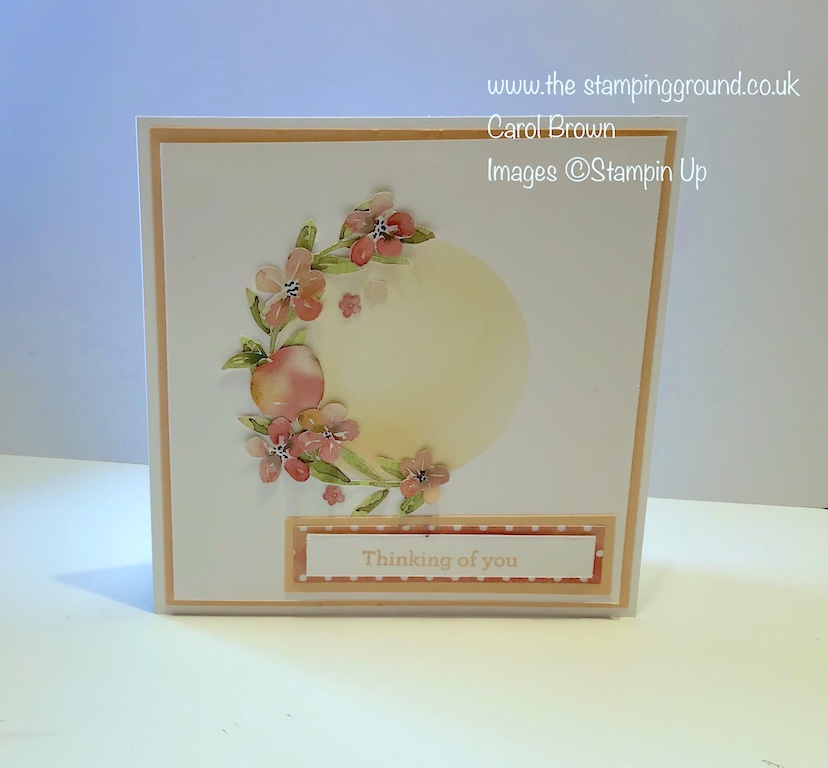 Your a Peach Stampin Up Card