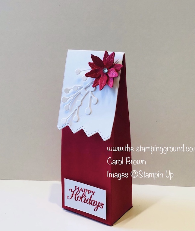 Stampin Up Christmas Gift Box