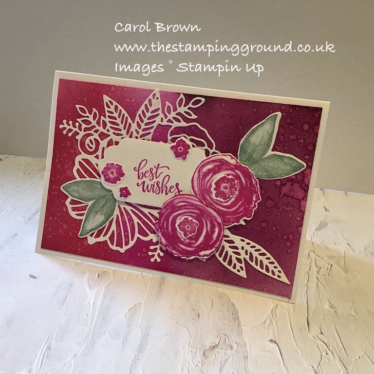 Vibrant Floral Card