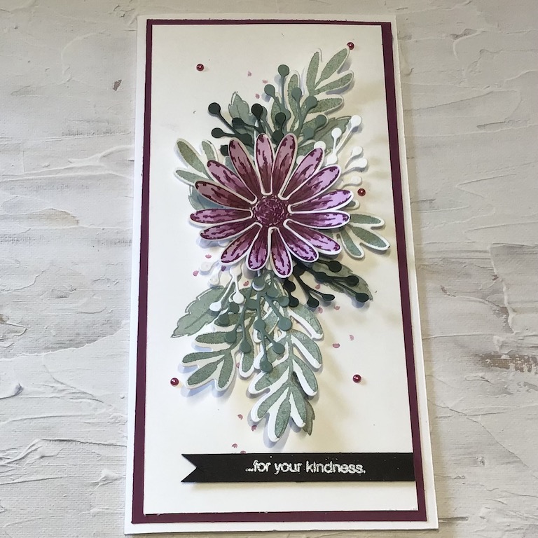 Daisy Lane Spray Card