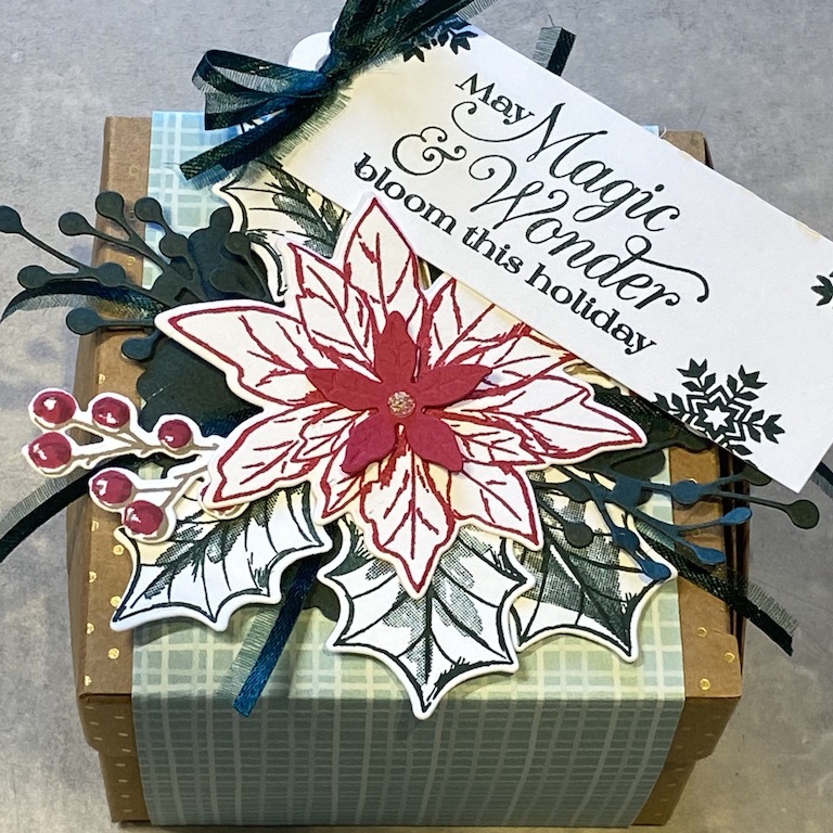 Wrapped Christmas Gift Box