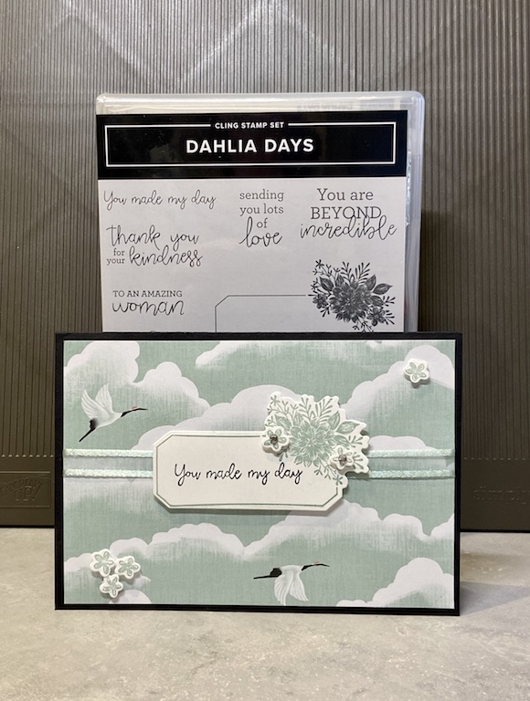 Dahlia  Days Celebration Card