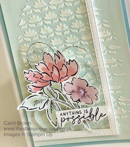 Watercoloured Textured Card