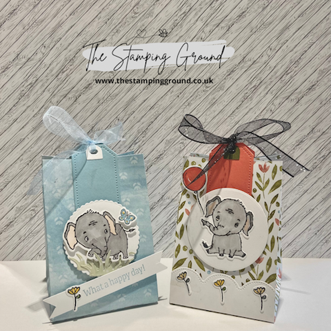 3D Elephant Parade Gift Bags