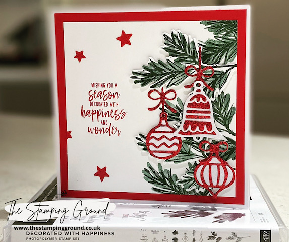 Decorated With Happiness Christmas Cards